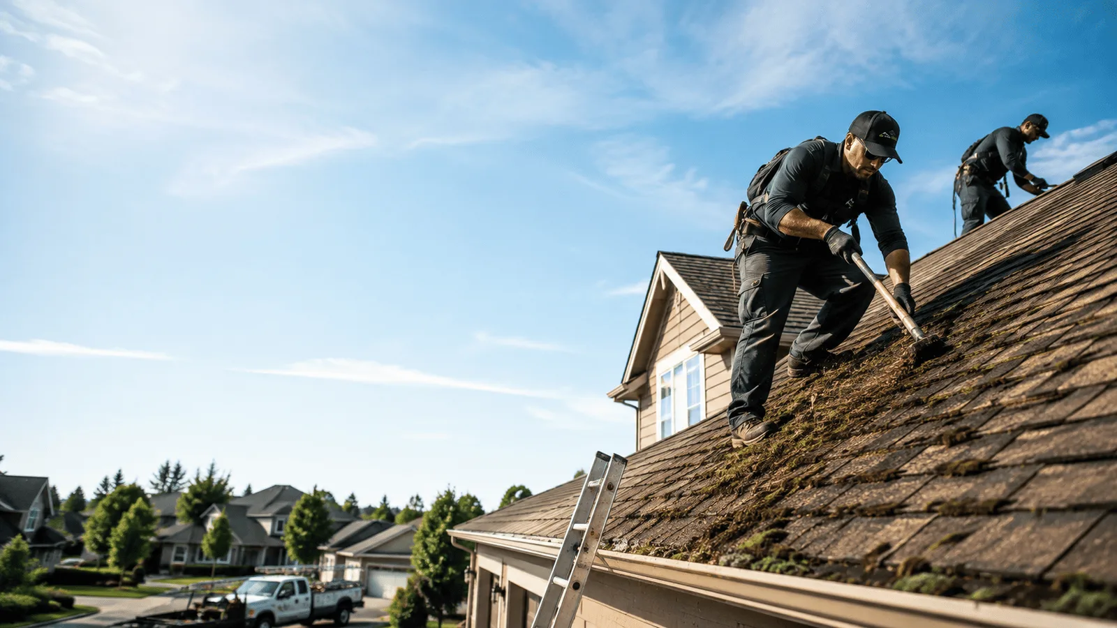 Roof Moss Removal in Brownsburg, VA near me